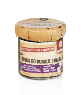 Acheter de la Confiture de Fruits des Bois et Vanille Quinta de Jugais 180 g | Confiture Gourmet Naturelle