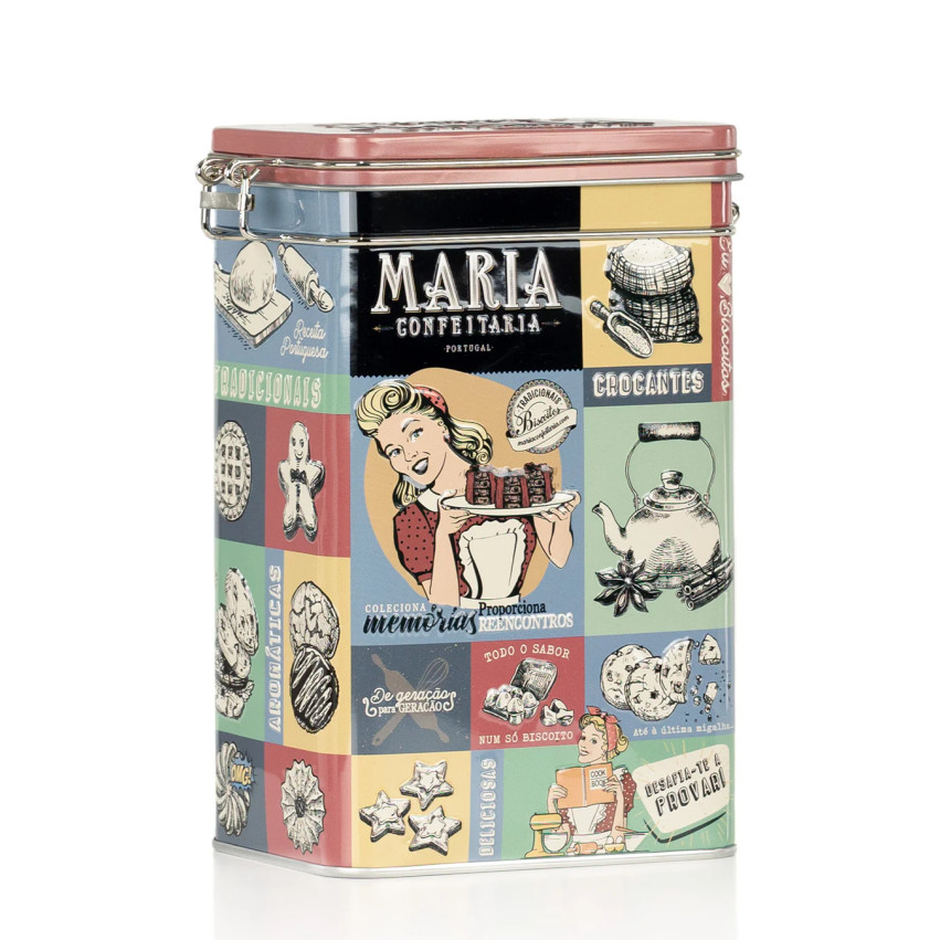 Comprar Lata de Biscoitos de Caramelo Salgado Maria Confeitaria | Biscoitos Gourmet