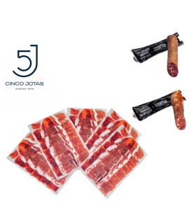 Comprar Pack 5J K Loncheado Paleta 5J + Embutidos Cosierra | Selección Ibérica de Bellota