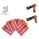 Comprar Pack 5J K Loncheado Paleta 5J + Embutidos Cosierra | Selección Ibérica de Bellota