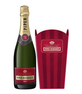 Kup Champagne Piper Heidsieck Brut Nature 75 cl + Wiaderko na lód | Zestaw Premium