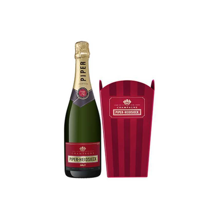 Comprar Champagne Piper Heidsieck Brut Nature 75 cl + Balde de Gelo | Pack Premium