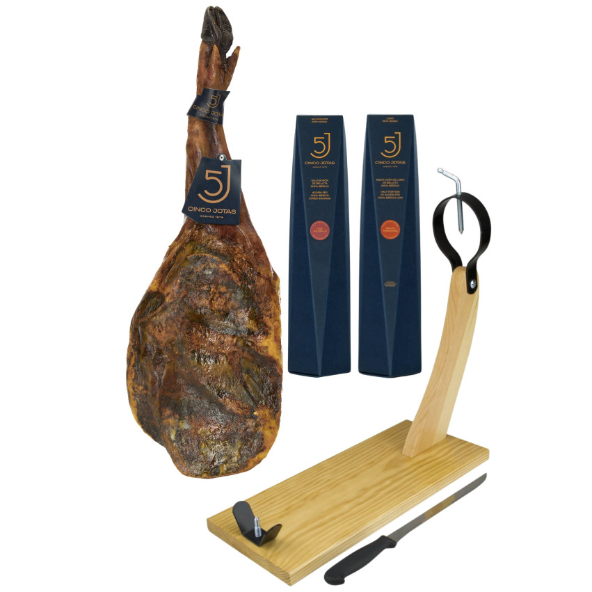 Pack 5J E: Shoulder, Loin, and Sausage 100% Acorn-fed | Iberian Market