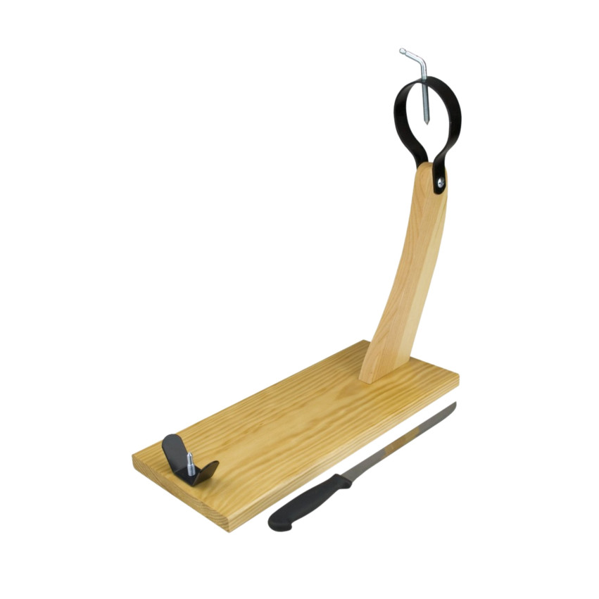 Pack 5J G : Jamón 5 Jotas de 6-7 kg/pieza + 1/2 Caña de presa 5 Jotas + regalo tabla y cuchillo de corte