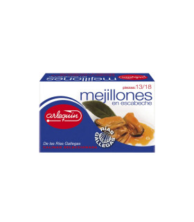 Arlequín Pickled Mussels 13-18 Pieces 120 g | Gourmet Preserves