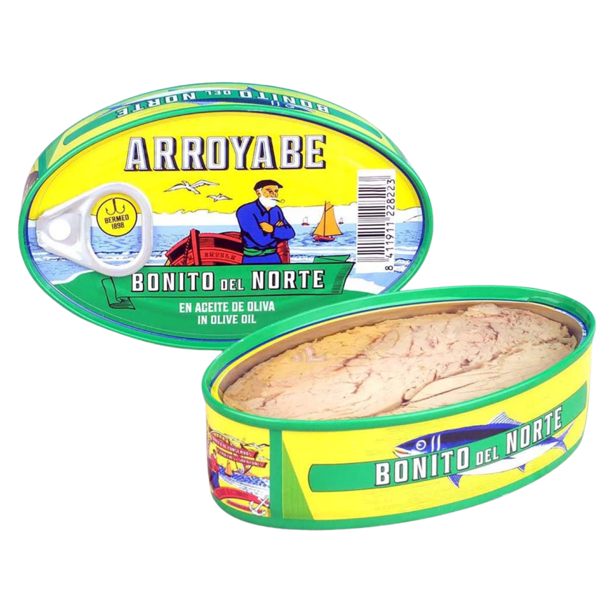 Bonito del Nord in Olio d'Oliva Lattina 120 g Arroyabe | Conserve
