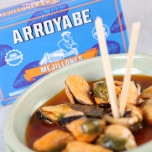 Mejillones en Escabeche 8/12 en Aceite de Oliva 120 ml Arroyabe