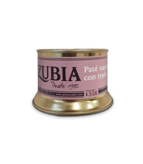 Paté Basque avec Truffe 135 g Zubia