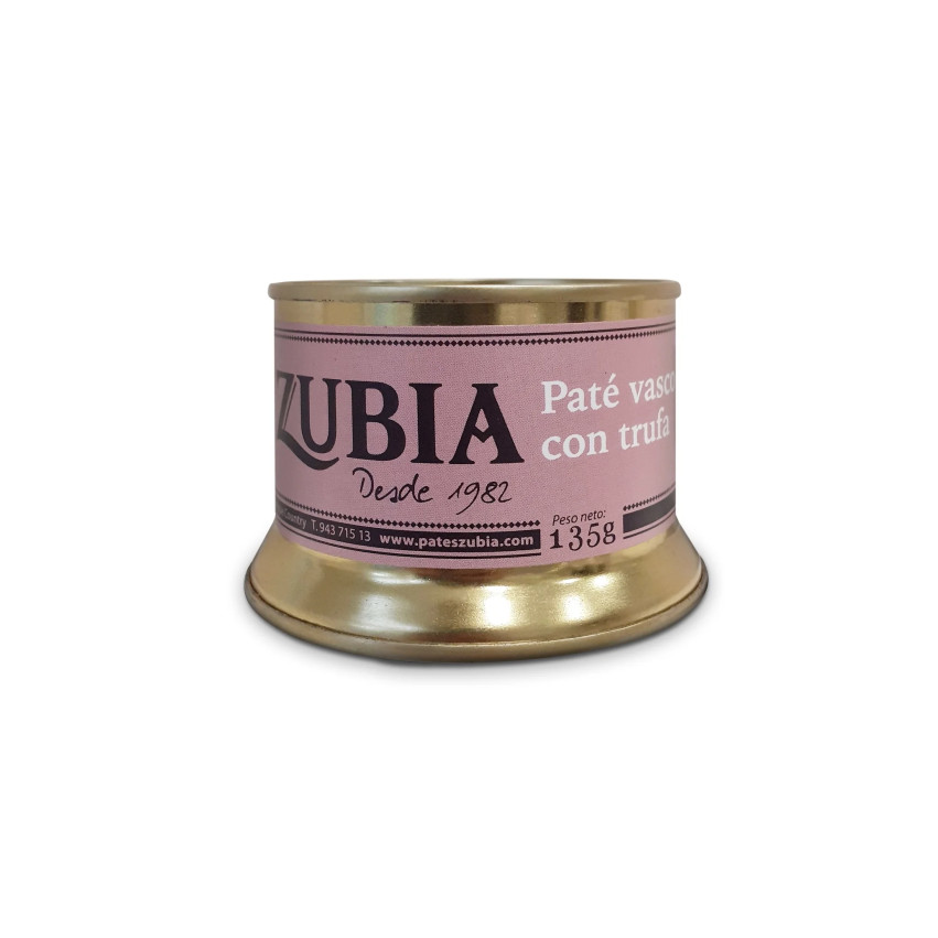 Vasconischer Paté mit Trüffel 135 g Zubia