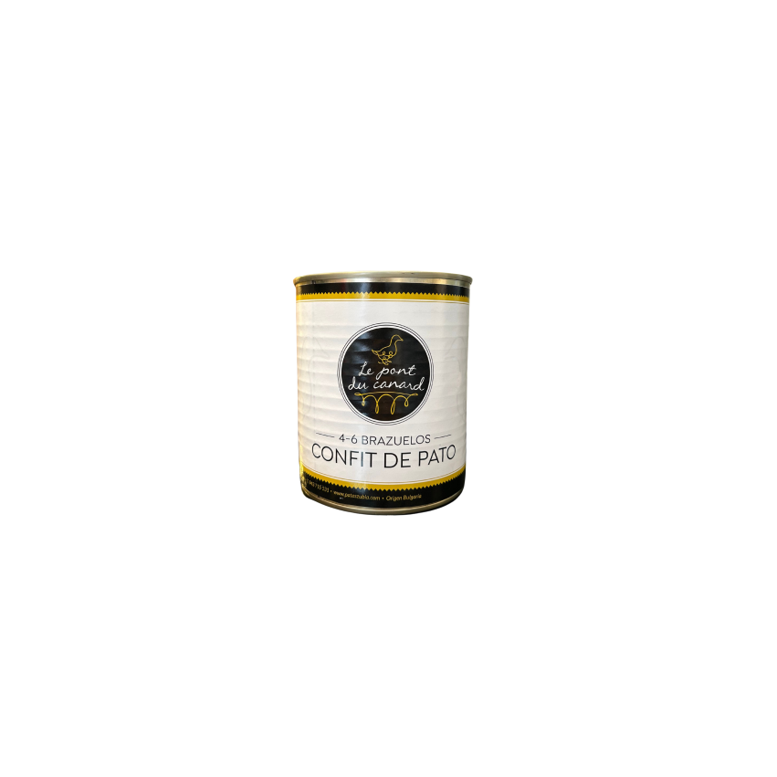 Brazuelos de Pato Confitados 760 g Le Pont Du Canard – Confit de Pato Gourmet