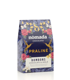 Bombones Praliné Chocolate y Avellana 100 grs. Nómada