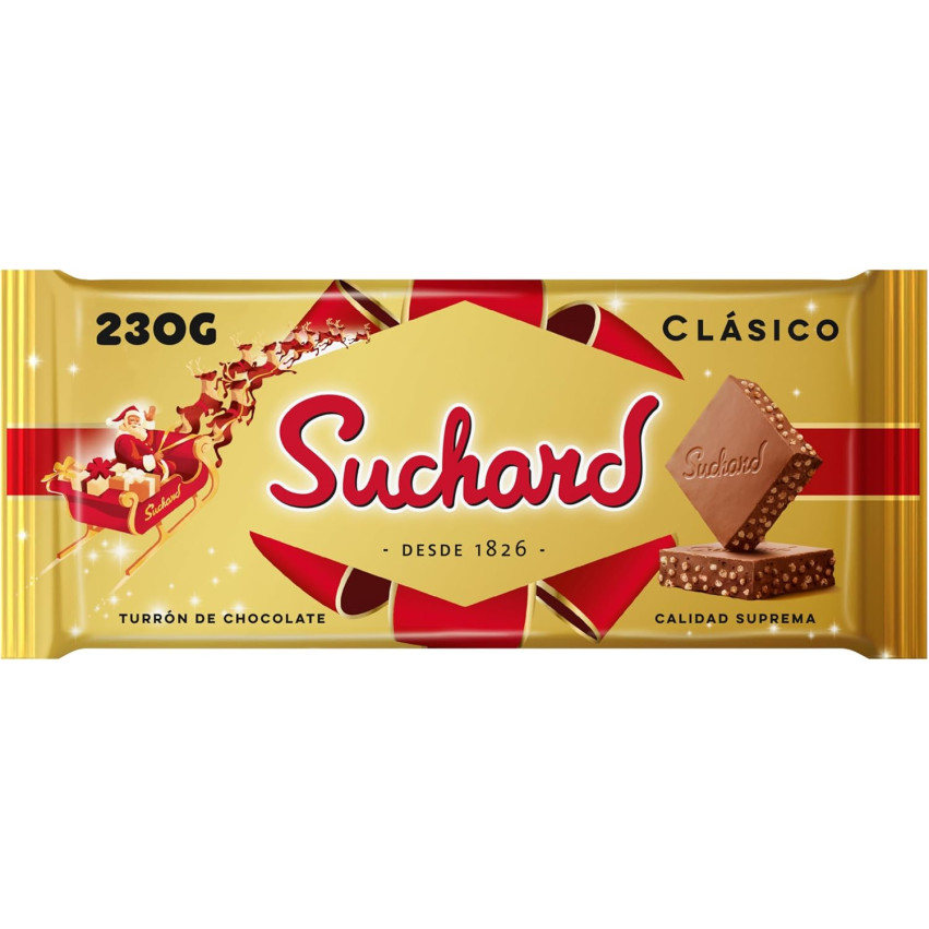 Turrón Suchard Clássico – Chocolate e Amêndoa