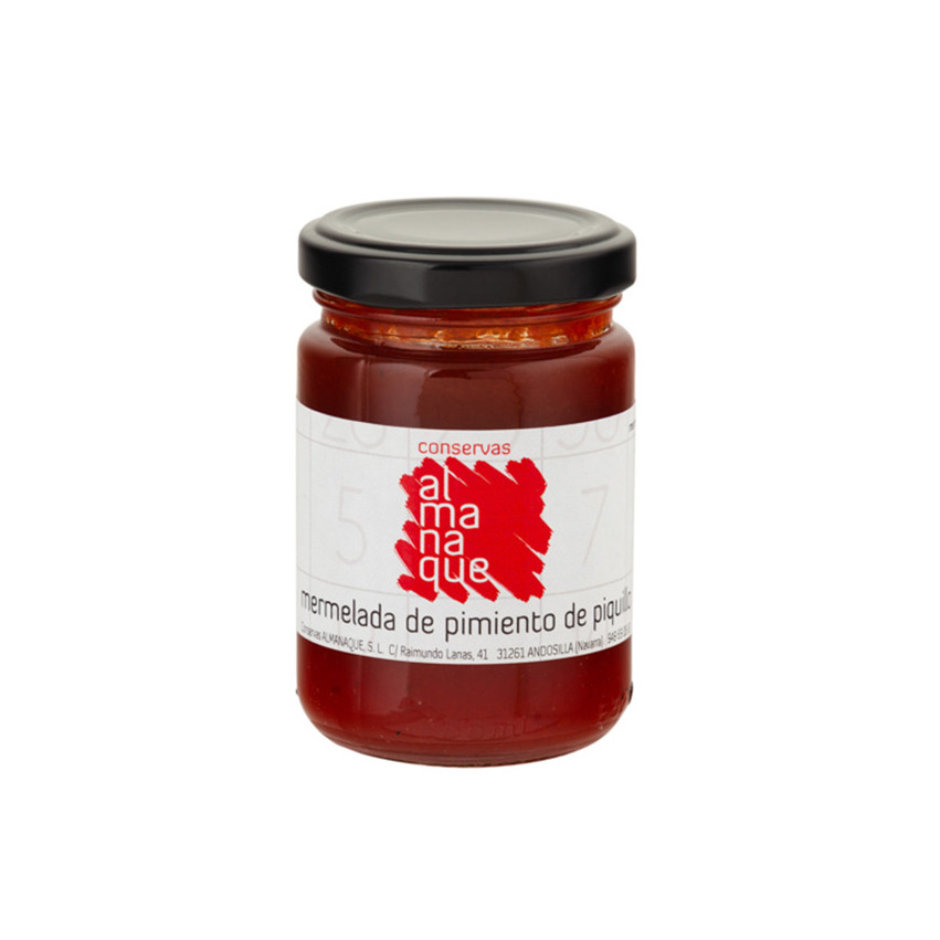 Mermelada de Pimiento de Piquillo 150ml - Conservas Almanaque