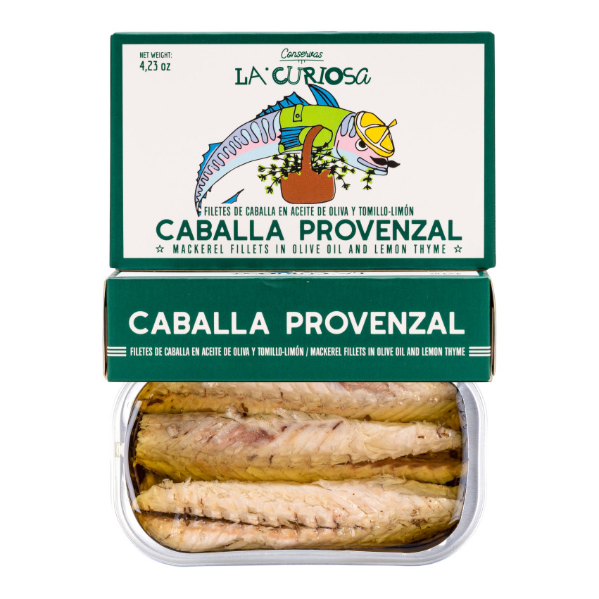PROVENCAL HORSE MACKEREL (OLIVE OIL, THYME AND LEMON)