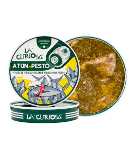VENTRESCA DE ATÚN CLARO AL PESTO