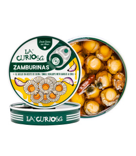 ZAMBURIÑAS AL AJILLO (OLEJ OLIWNY, CZOSNEK I PAPRYKA)