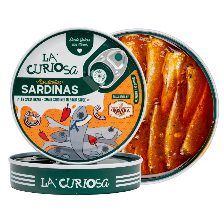 Sardine in Salsa Brava 110g - La Curiosa (12/16 pezzi)