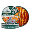 Sardinillas en Salsa Brava 110grs. - 12/16 piezas - La Curiosa